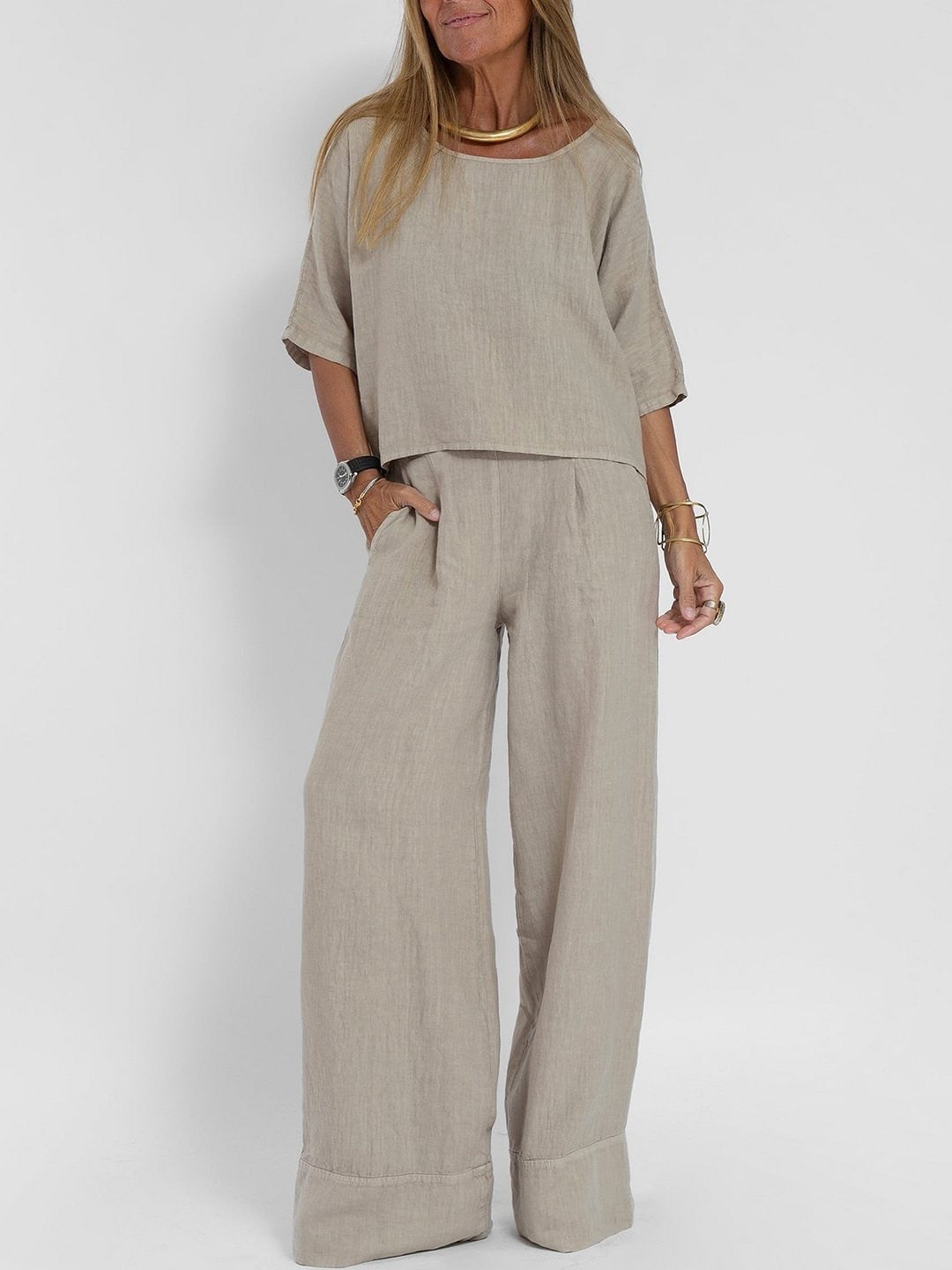 Ensemble Tendance Coton & Lin