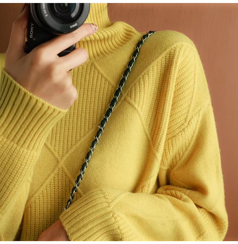 Lami™ - Pull Élégant en Laine Naturelle