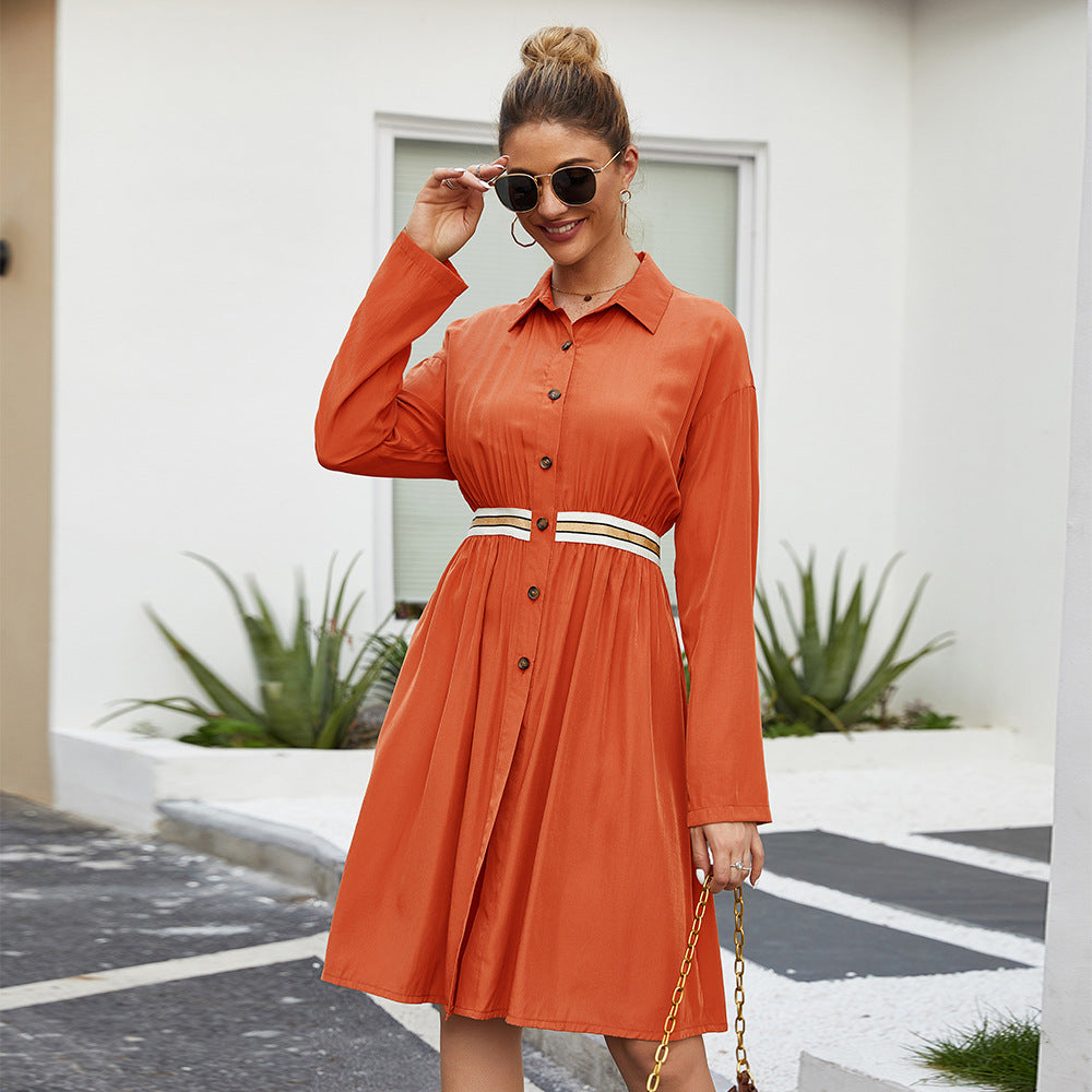 Robe Chemise Décontractée d’Été