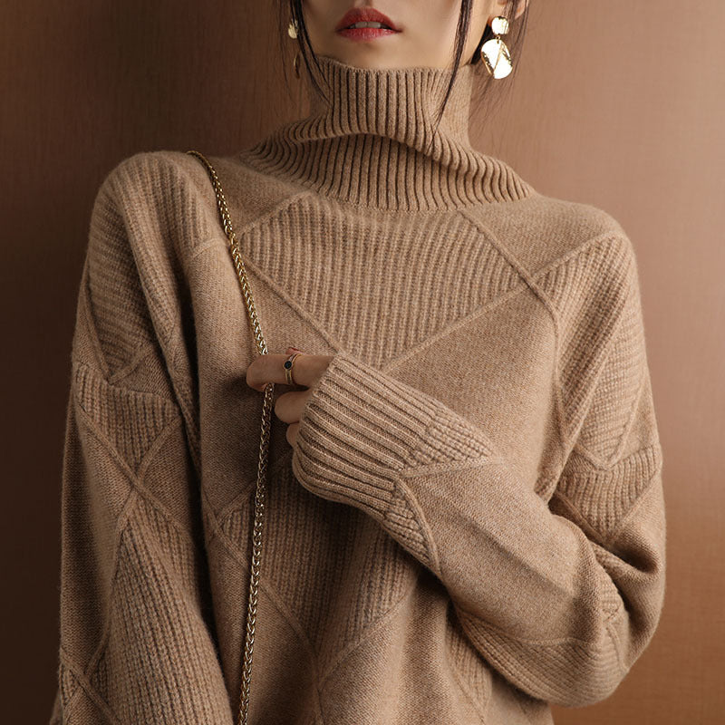 Lami™ - Pull Élégant en Laine Naturelle