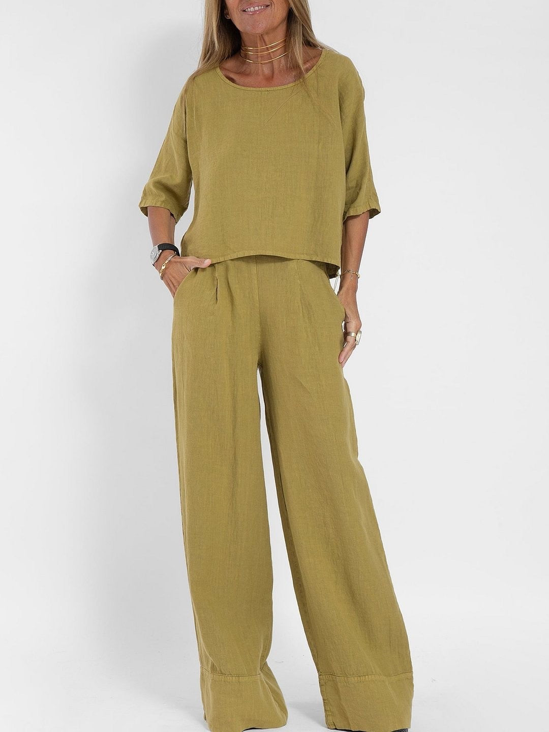 Ensemble Tendance Coton & Lin