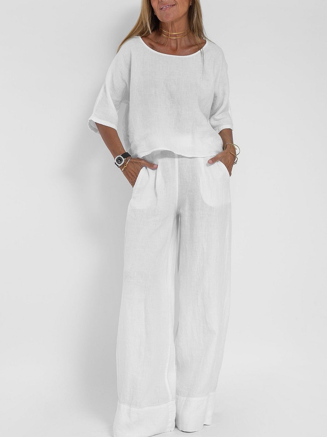 Ensemble Tendance Coton & Lin