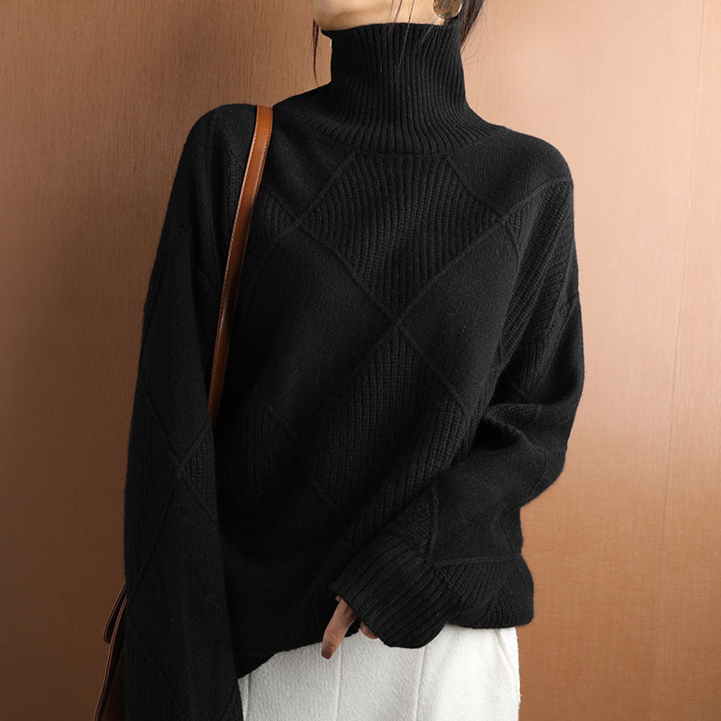 Lami™ - Pull Élégant en Laine Naturelle