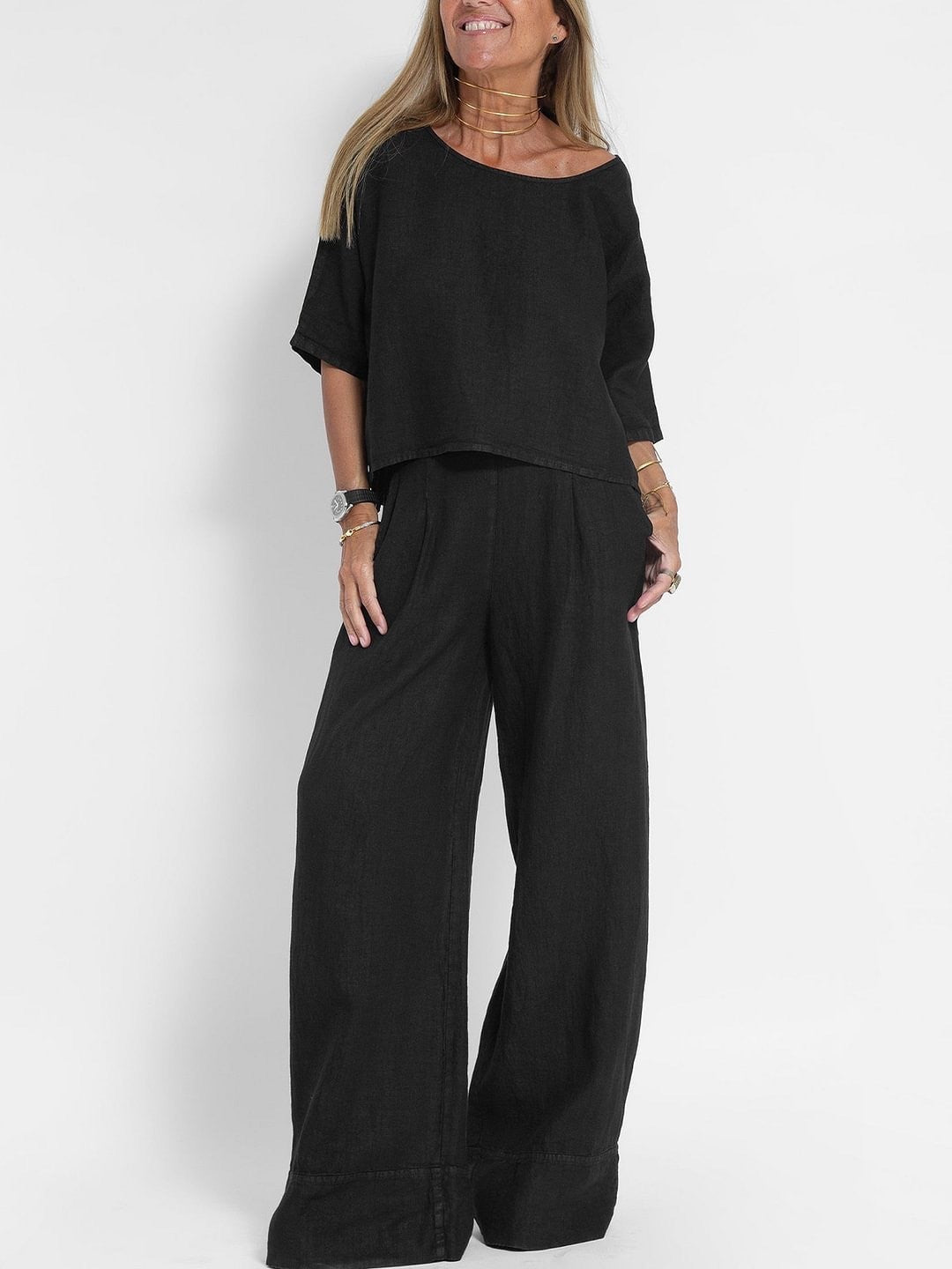 Ensemble Tendance Coton & Lin