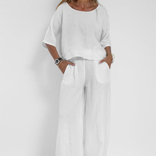 Ensemble Tendance Coton & Lin
