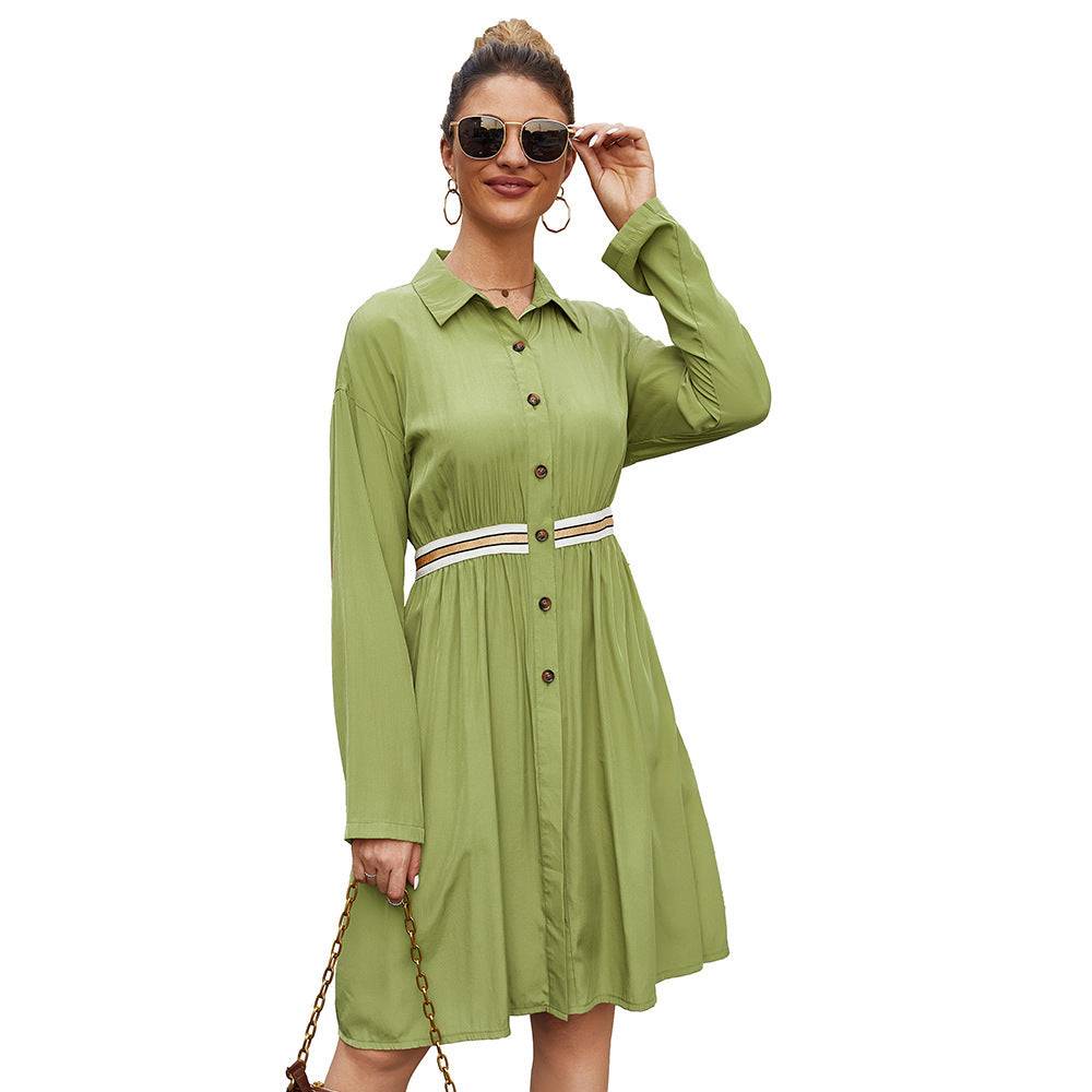 Robe Chemise Décontractée d’Été